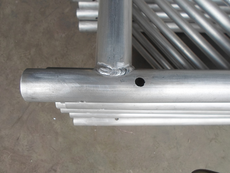 Viga de escalera de aluminio para andamios de 450 mm de ancho